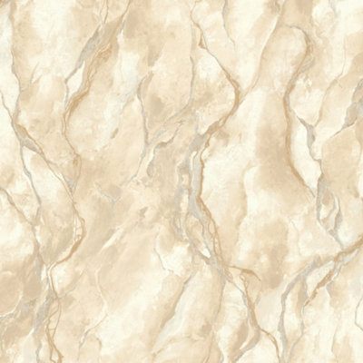 400112 Pandora Caramel Vasari Wallpaper By Rasch from B&Q