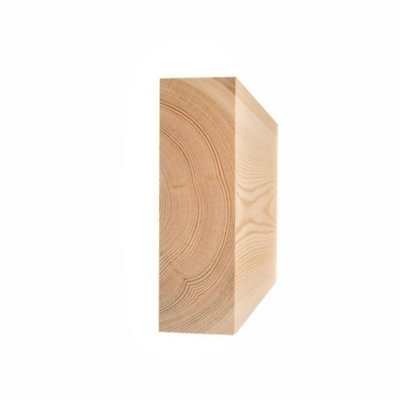 B&Q - MarlboroughPack Of 1550mm Planed Redwood Par50mm (D) X 150mm (W) X 2700mm (L)(45 X 145mm Finished Size)