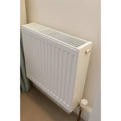 Clifton 750mm (H) X 1000mm (W)Type 33Triple Panel Convector Radiator (0.75M X 1M)White from B&Q