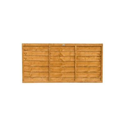 Marlborough Pack Of 4 (Total 4 Unit) Dip Treated Overlap Fence Panel6Ft X 3Ft (1.83M X 0.91M) from B&Q