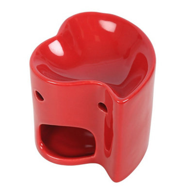 Something Different Unisex Red Heart Oil Burner In - Image 3