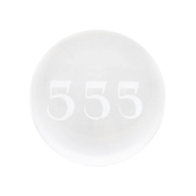 Something Different 555 Angel Number Crystal Ball Clear (One Size) from B&Q
