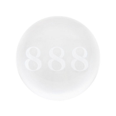 Something Different 888 Angel Number Crystal Ball Clear (One Size) from B&Q
