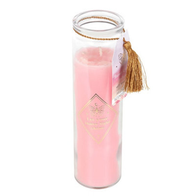 Something Different Unisex Pink Mystic Rose Quartz Tube Candle In - Image 3