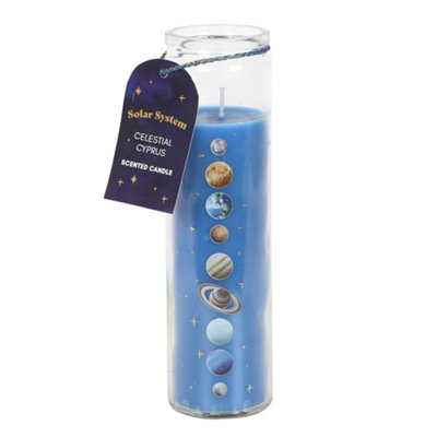 Something Different Cedar Celestial Tube Candle - Blue - Image 3
