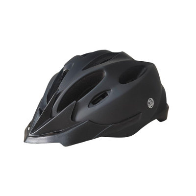 Six Peaks Unisex Adult Cycling Helmet Black (M) from B&Q