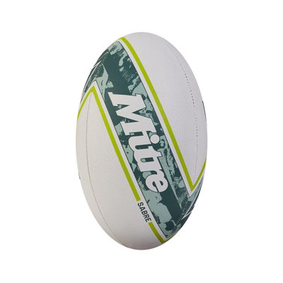  - Mitre Sabre Rugby Ball White (5)