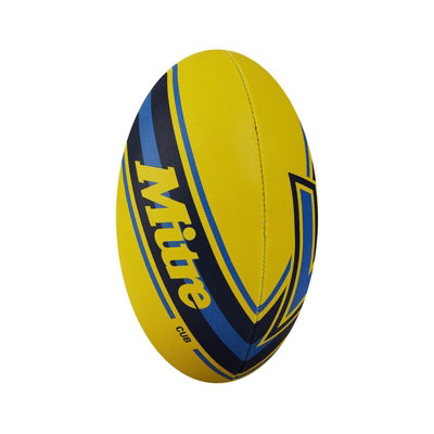 Mitre Unisex Yellow Cub Rugby Ball In - Image 3