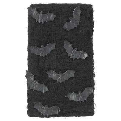 Smiffys Creepy Bat Cloth Set Black (One Size) from B&Q