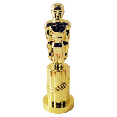 Smiffys Statue Plastic Prop Gold (One Size) from B&Q