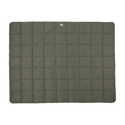 Trespass Coorie Padded Picnic Blanket Chive (One Size) from B&Q
