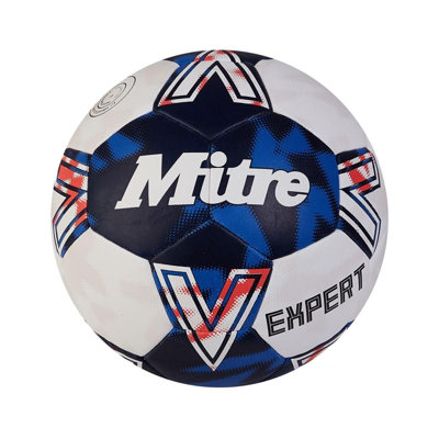 Mitre Expert Handball White/blue (2) from B&Q
