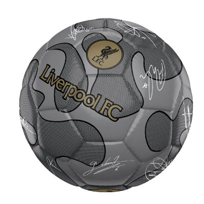 Liverpool Fc Signature 32 Panel Football Silver (5) from B&Q