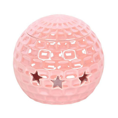 Something Different Disco Ball Oil Burner Pink (One Size) from B&Q