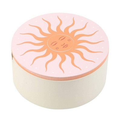 Something Different Sun Jewellery Box White/orange (One Size) from B&Q
