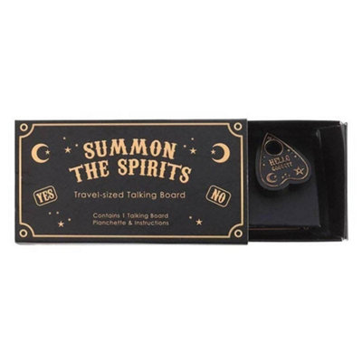  - Something Different Mini Talking Board Set Black/gold (One Size)