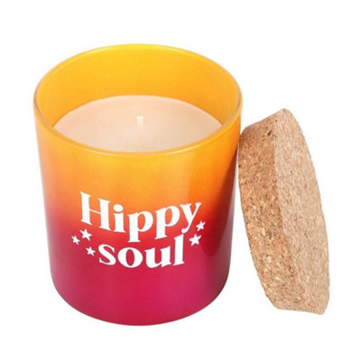 Something Different Hippy Soul Candle Pink/yellow (One Size) from B&Q
