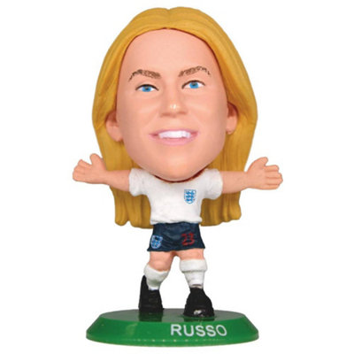 England Lionesses Alessia Russo Soccerstarz Football Figurine White/blue (One Size) from B&Q