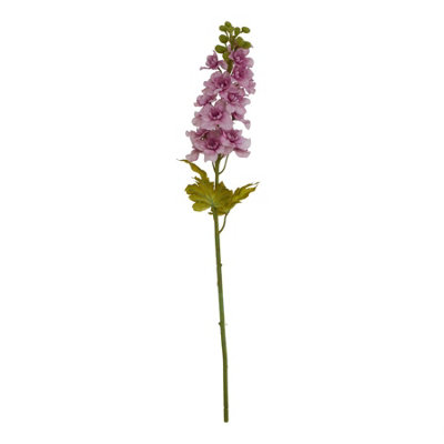 B&Q -  The Natural Garden Collection Elatum Delphinium Artificial Flower Purple (One Size)