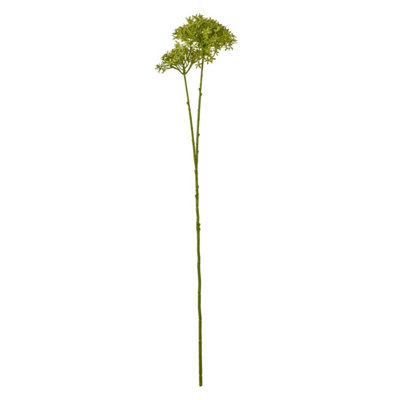 B&Q -  Hydrangea Artificial Flower Green (One Size)