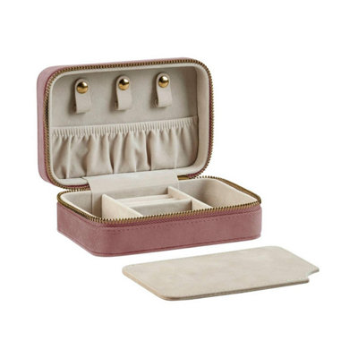 Bagbase Travel Velvet Jewellery Box Rose Quartz (One Size) from B&Q