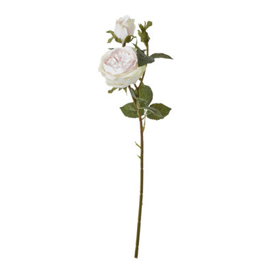 B&Q -  The Natural Garden Collection Rose Artificial Flower Pink (One Size)