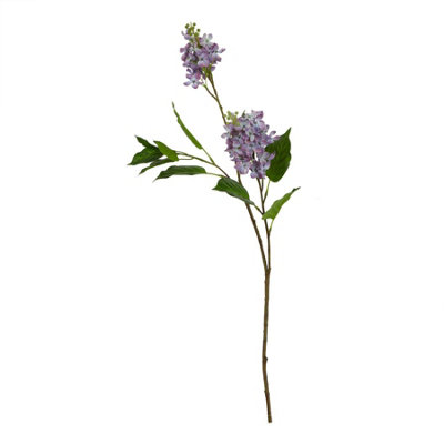 B&Q -  The Natural Garden Collection Lilac Artificial Flower Purple (One Size)