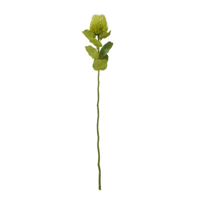 B&Q -  Banksia Stem Artificial Plant Green (One Size)