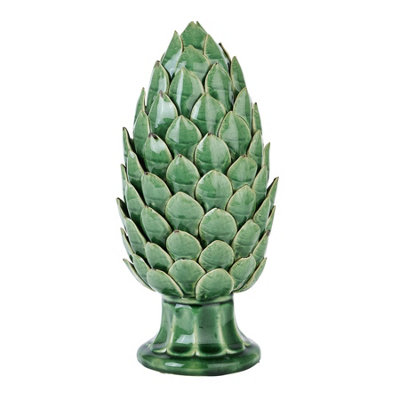 Hill Interiors Green Chianti Artichoke Ornament (35Cm X 16Cm X 16Cm) 35Cm
