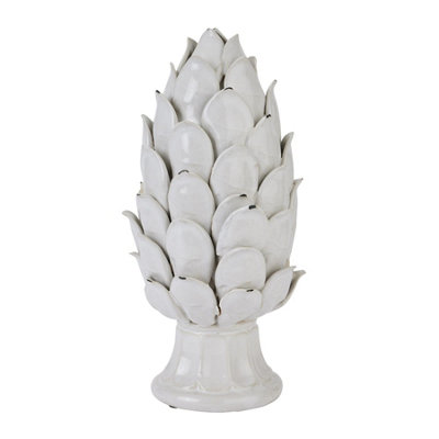 B&Q -  Chianti Artichoke Ornament White (36Cm X 19Cm X 3.2mm)