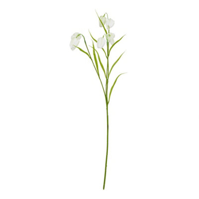 B&Q -  The Natural Garden Collection Fritillaria Stem Artificial Flower White (One Size)