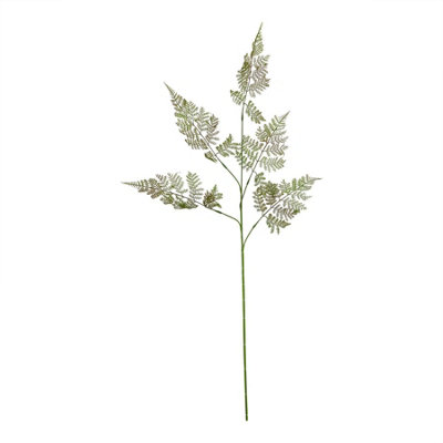 B&Q -  The Natural Garden Collection Bracken Fern Artificial Flower Spray Green (One Size)