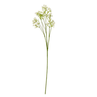 B&Q -  Gypsophila Stem Artificial Flower Cream (One Size)