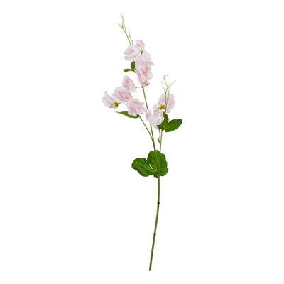 B&Q -  The Natural Garden Collection Sweetpea Artificial Flower Pink (One Size)