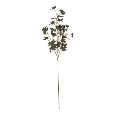 B&Q -  Maple Leaf Artificial Plant Green (One Size)