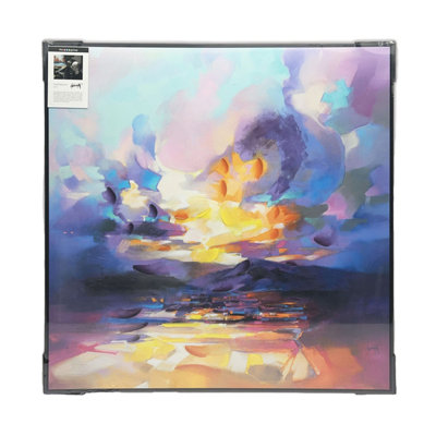 - Scott Naismith Aerial Flow Canvas Print Multicoloured (85Cm X 85Cm)