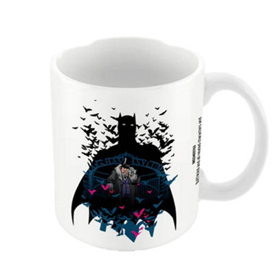 DC comics Batman Arkham The Penguin Mug White/black/pink (One Size)