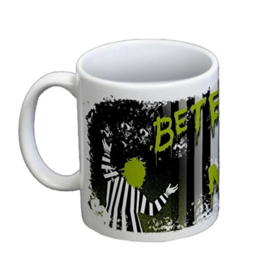 Beetlejuice Beetlejuice Betelgeuse Is Mine Mug Green/black/white (One Size) from B&Q