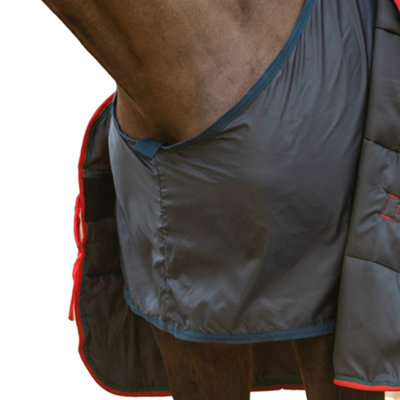Shires Satin Anti-Rub Horse Bib Black (Cob) from B&Q