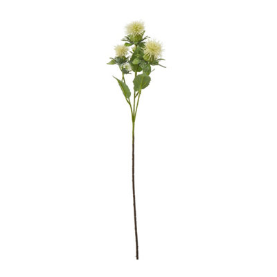 Hill Interiors Cream Anemone Spray Artificial Flower (One ) 57Cm