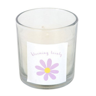 Something Different Blooming Lovely Wildflower Daisy Scented Candle White/yellow/purple (One Size) from B&Q