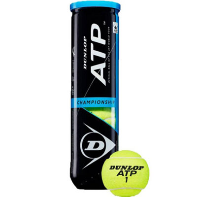 B&Q -  Championship Tennis Balls (Pack Of 4) Yellow (One Size)