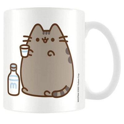 B&Q Pusheen Yum Mug (One Size) White/Grey