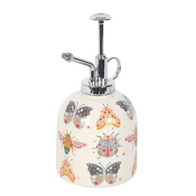 Something Different Floral Bug Ceramic Plant Mister Multicoloured (One Size) from B&Q