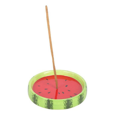  - Something Different Tutti Frutti Watermelon Incense Stick Holder Red/green/black (One Size)