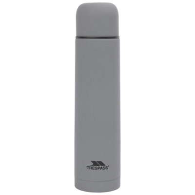 Trespass Torre 100 1L Thermal Flask Grey (One Size) from B&Q
