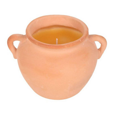 Something Different Terracotta Urn Candle Terracotta (One Size) from B&Q