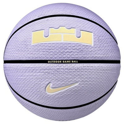 Nike Lebron James Playground 2.0 Basketball Purple (One Size) from B&Q