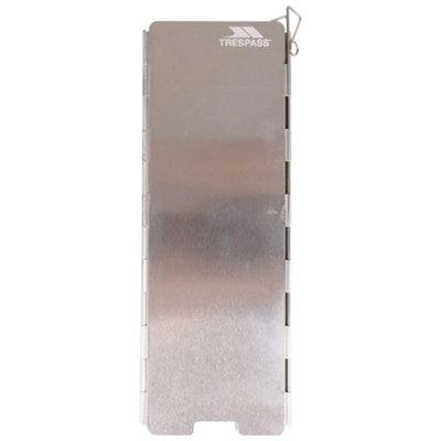 B&Q -  Noventus Gas Stove Wind Protector Metal (One Size)
