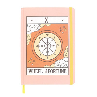 Something Different The Wheel Of Fortune Tarot A5 Notebook Multicoloured (One Size) from B&Q